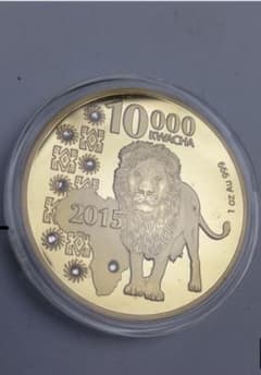 10000クワチャ金貨のサムネイル