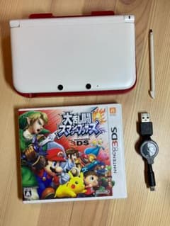 ニンテンドー3DS LL ホワイト　スマブラ　セットのサムネイル