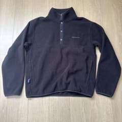 thisisneverthat フリース プルオーバー ブラック L
