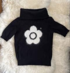 MARY QUANT デイジー 半袖ニットセーターのサムネイル