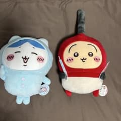 ちいかわ誕生日BIGぬいぐるみ　うさぎチャッカマン　パジャマハチワレ　セットのサムネイル
