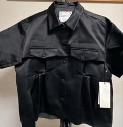 新品　sacai サカイ 半袖シャツ 06116 22SS ワークシャツ 新品 sacai サカイ 半袖シャツ 06116 22SS ワークシャツ - メルカリ