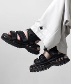 【CLEL】エアークッションハイソールサンダルのサムネイル