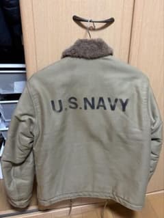 HOUSTON U.S.NAVY デッキジャケット サイズ38のサムネイル
