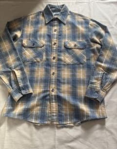 き*ん様 90’s USA製 Fieldmaster オンブレ ウールシャツのサムネイル
