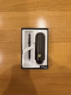 Ferrari ボールペン レザーケース付 セット売り - メルカリ