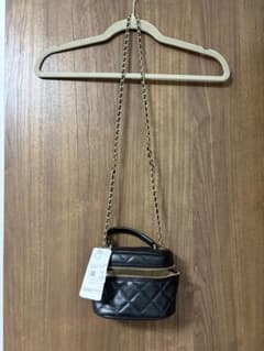 キルティンバニティBAG ブラックのサムネイル