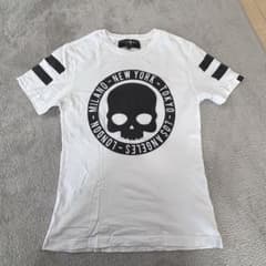HYDROGEN スカルプリント Tシャツ XL HYDROGEN スカルプリント Tシャツ ホワイト S ハイドロゲン - メルカリ