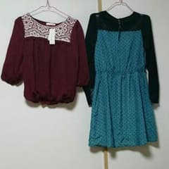 【新品】ブラウスとワンピースのサムネイル
