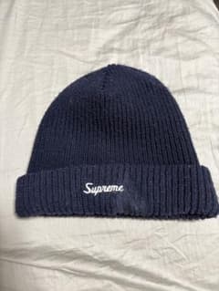 Supreme ネイビー ニット帽のサムネイル