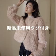 EGGKA トグル留めフェイクファージャケット - メルカリ