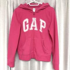 GAP KIDS ピンク ジップアップパーカー XL 12のサムネイル