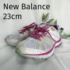New Balance スニーカー グレー ピンク 23cmのサムネイル
