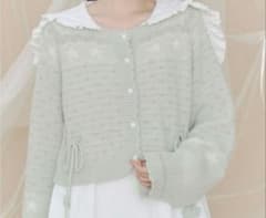 20%off新品 merry jenny おほしさまニットカーディガン MNT