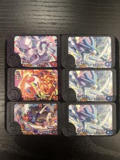 ポケモンフレンダ 6枚セット ミュウツー リザードン スイクンのサムネイル