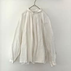 YAECA/ヤエカ CANVAS DESIGN WOMEN　　ギャザーブラウス YAECA/ヤエカ CANVAS DESIGN WOMEN ギャザーブラウス - メルカリ