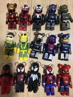 MARVEL 베어브릭 100% Happy 복권 15체 세트