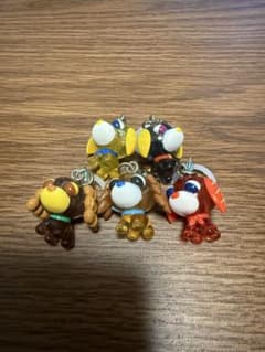 お茶犬　めじるしアクセサリー 5個セットのサムネイル