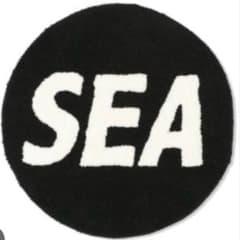 新品未開封　WIND AND SEA ロゴ入り 円形ラグ 新品未開封 WIND AND SEA ロゴ入り 円形ラグ - メルカリ