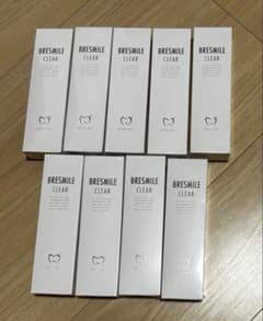 ブレスマイル BRESMILE ブレスマイルクリア60g9本セット(ばら売り可)のサムネイル