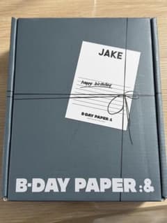 ENHYPEN ジェイクB-DAY PAPER :& JAKE birthday - メルカリ