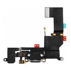 iPhone５ｓ ドックコネクターケーブル ブラツク 修理パーツのサムネイル