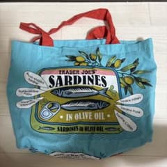 Trader Joe's サーディン柄 トートバッグのサムネイル