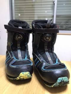 スノーボード2点セット　バートン　クリケット　k2 キッズ　20センチのサムネイル
