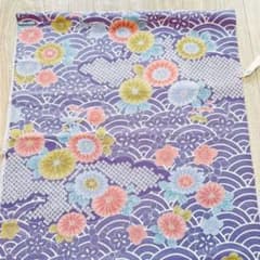 藤色　着物　反物　新品のサムネイル