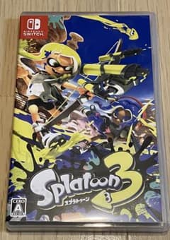 Switchソフト　スプラトゥーン3のサムネイル