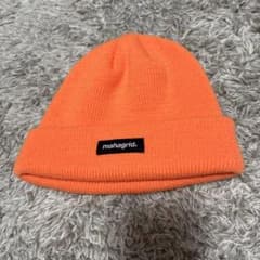 mahagrid ニット帽 ビーニー オレンジのサムネイル