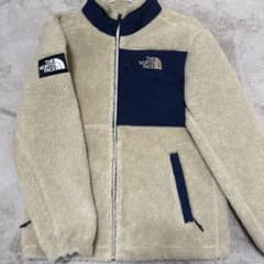 THE NORTH FACE フリースジャケット Mサイズ ベージュ・ネイビーのサムネイル