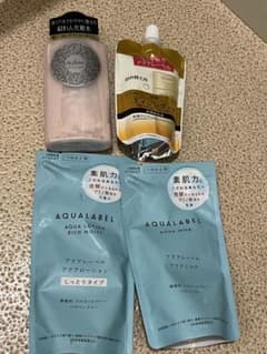 化粧水，乳液のサムネイル