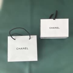 CHANEL ショップ袋 ショッパー 2枚セット - メルカリ