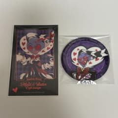 ハズビンホテル アニメイトカフェ ヴァレンティノ カード 缶バッジ