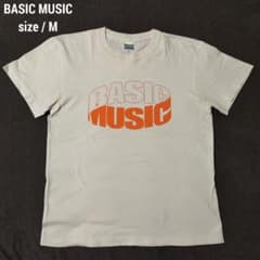 BASIC MUSIC Tシャツ Mサイズのサムネイル