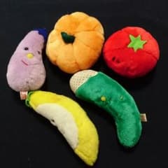 【値下げ】野菜のぬいぐるみのサムネイル