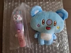 BT21 KOYA Fluffy Mascot MANG Light Stick Set