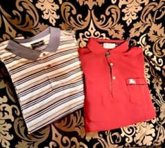 Christian Dior & Burberry ポロシャツ 2点セットのサムネイル