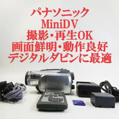 パナソニックNV-GS320【動作良好』MiniDVビデオカメラダビングに最