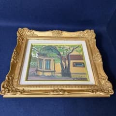 絵画 児玉幸雄 風景画 油絵 油彩 F3号 直筆 サイン入り - メルカリ