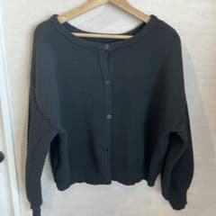 SUREVEカーディガン　M ブラックのサムネイル