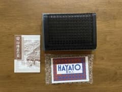 印傳屋 HAYATO 隼人 名刺入れ カードケース