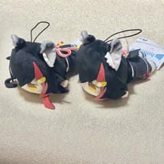 ホロライブ 寝そべりミニマスコット 大神ミオ 2個　タグ付き 匿名配送
