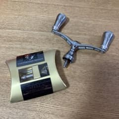 美品　シマノ用　ゴメクサス　ダブルハンドル　夢屋　チタン　リールスタンド 美品 シマノ用 ゴメクサス ダブルハンドル 夢屋 チタン リールスタンド