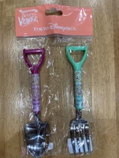 ダッフィー シェリーメイ フォーク スプーンのサムネイル
