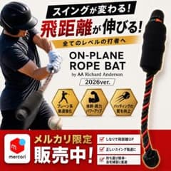 ON-PLANE ROPE BAT ロープバット 重さが選べる。打球が飛ぶ。 - メルカリ