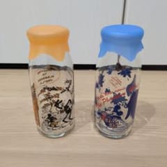 Disney Mickey Milk Bottles (2 bottles)