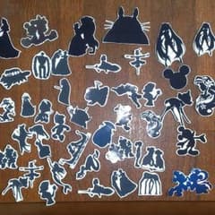 1名様限定  シルエットシール！  ディズニー 風 ジブリ 風 などのサムネイル