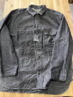 Nigel Cabourn デニムシャツジャケット 54 ブラックのサムネイル
